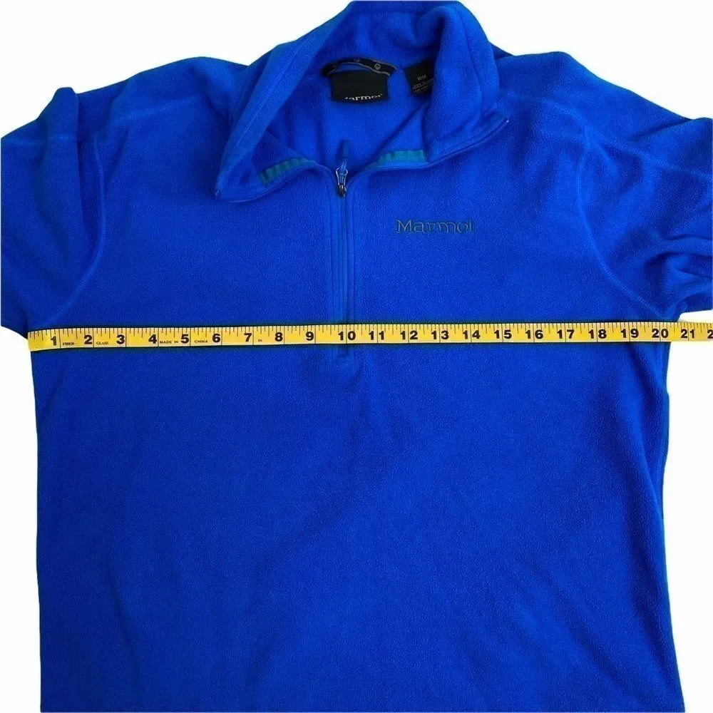 MARMOT Women's Fleece Jacket Blue Size M Medium - Picture 5 of 9
